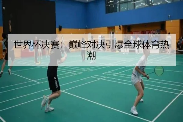 世界杯决赛：巅峰对决引爆全球体育热潮